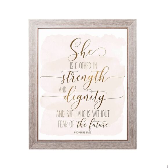 "She is Clothed in Strength and Dignity..." Print - Picture 1 of 2